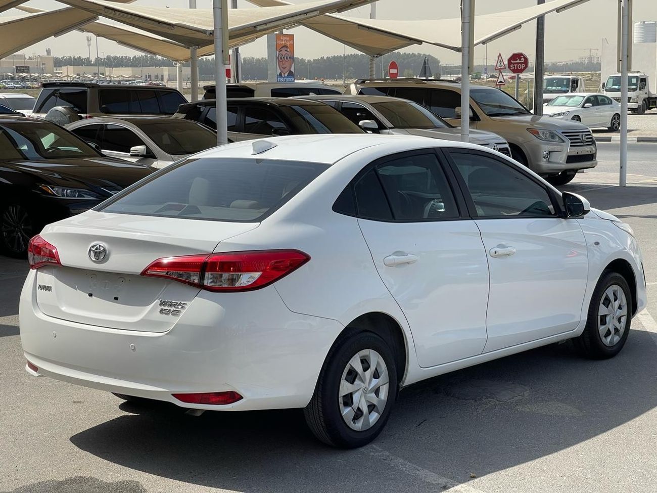 تويوتا يارس SE تويوتا يارس 1.5 سيدان 2021 خليجي صبغ وكاله بحاله ممتازه بدون حوادث