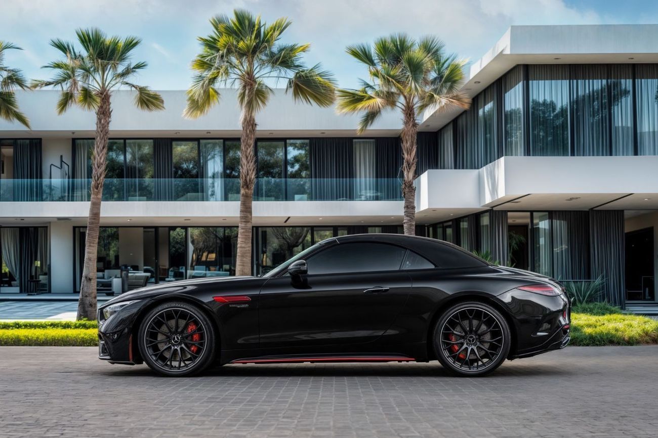 Mercedes-Benz SL 55 AMG | 8,421 P.M | 0% Downpayment | SL 55 | Agency Warranty & Service Contract!