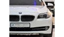 بي أم دبليو 535 AMAZING BMW 535i 2013 Model!! in White Color! GCC Specs