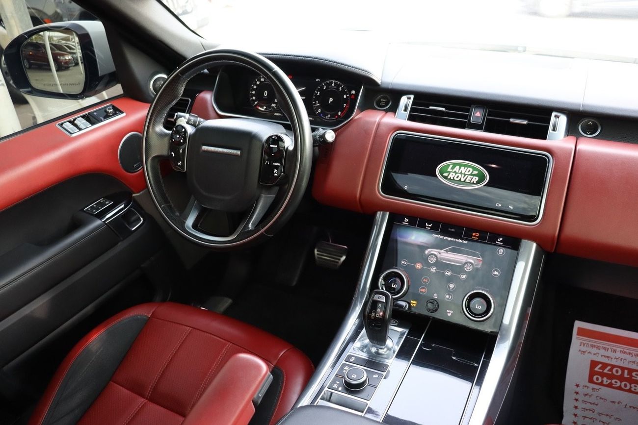 لاند روفر رينج روفر سبورت HSE 3.0L (340 HP) Range Rover Sport HSE V6 / 2018 / GCC / Original Paint