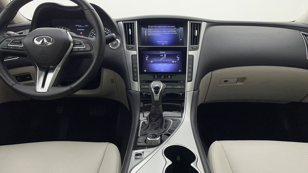 Infiniti Q50 Luxe 2.0L 2024 LUXE | AED 1205/Month | 0 DP | 30 Day Return | Warranty | Service History