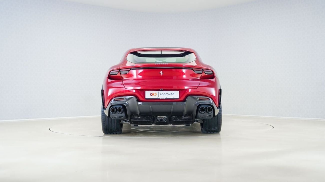 Ferrari Purosangue V12 | AED 41,332 PM | Warranty June 2028 - Service until June 2031