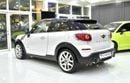 Mini Cooper S Paceman EXCELLENT DEAL for our Mini Paceman Cooper S ( 2013 Model ) in White Color GCC Specs