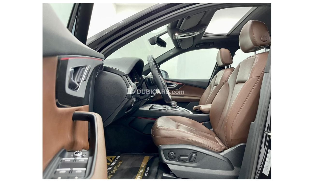 Audi Q7 45 TFSI quattro 2019 Audi Q7 45TFSI, Full Service History, Warranty, GCC