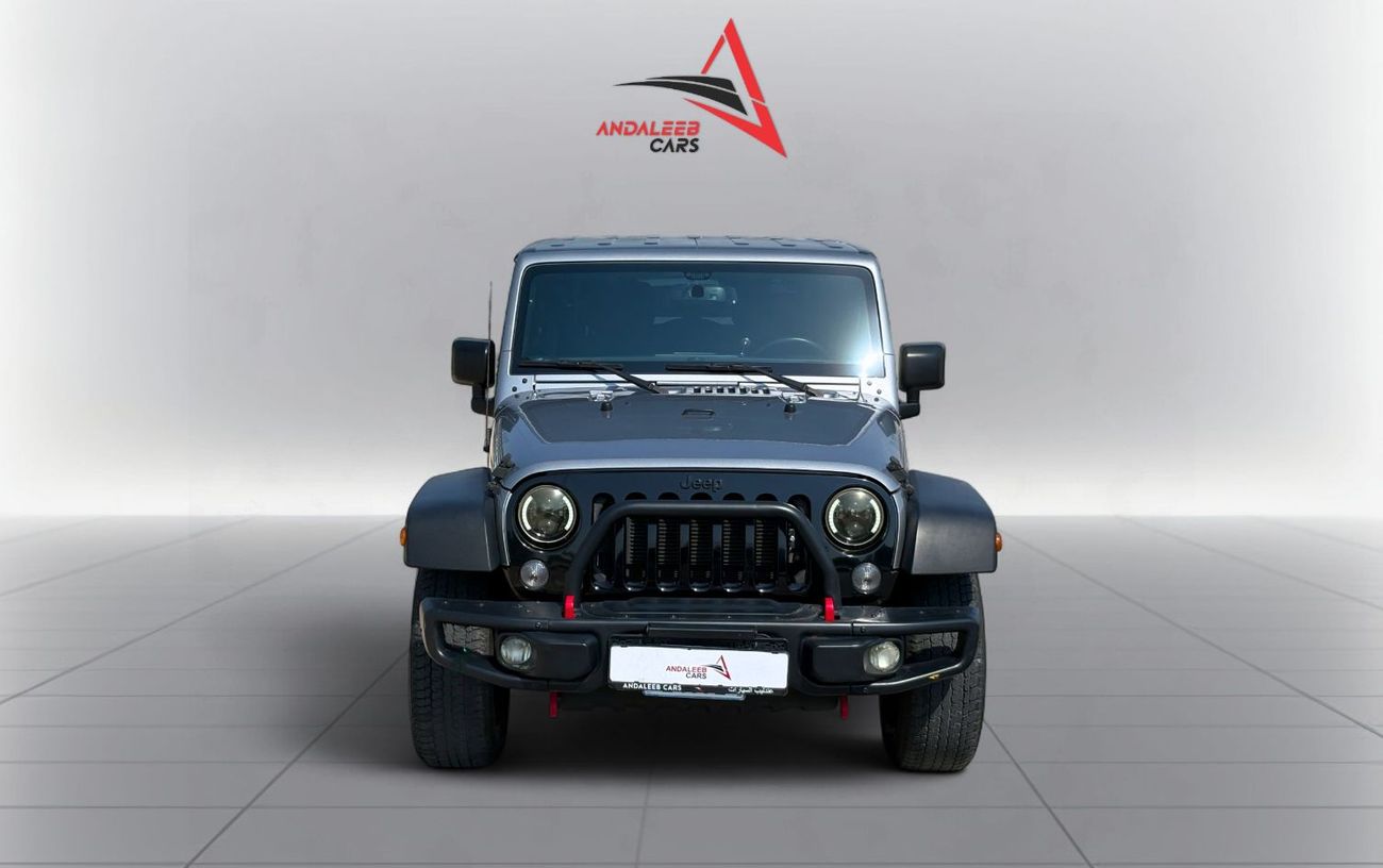 Jeep Wrangler Willys Wheeler 3.6L A/T (2 Door) | 2017 | GCC SPECS | AED 1,150 / month