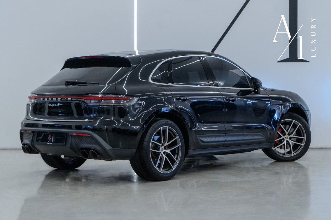 بورش ماكان S 2.9L 2022 Porsche Macan S, Full Service History, Service Contract, Excellent Condition, GCC Spec