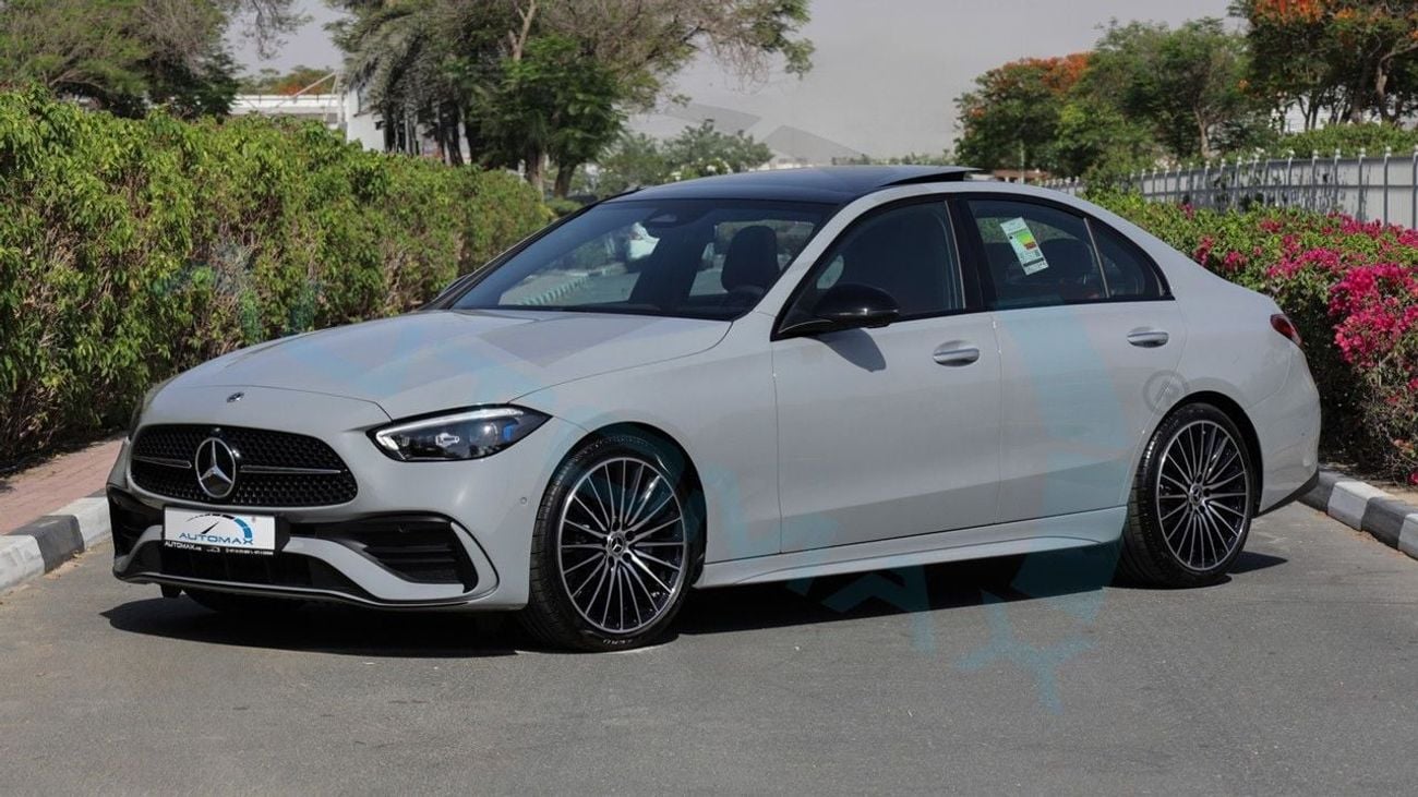مرسيدس بنز C 200 AMG Premium Plus EQ Boost 1.5T RWD GCC 2026 With 2 Years Unlimited Mileage Warranty At Official Deal