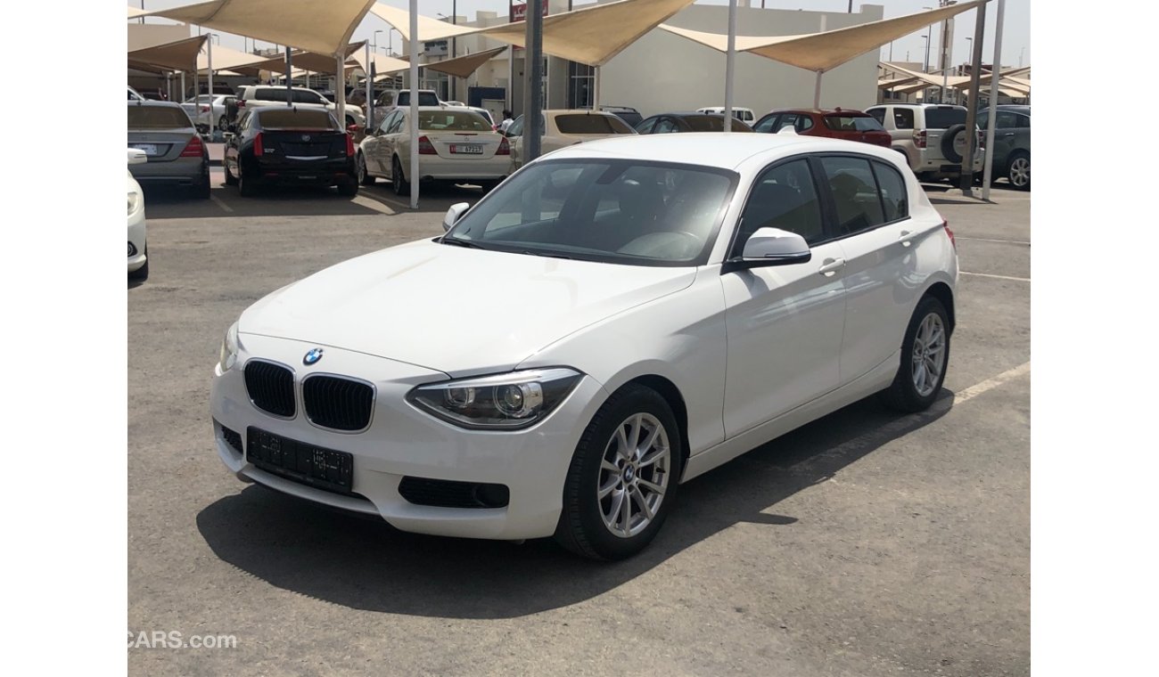 BMW 116i Bmw 116 model 2013 GCC car prefect condition one owner low mileage