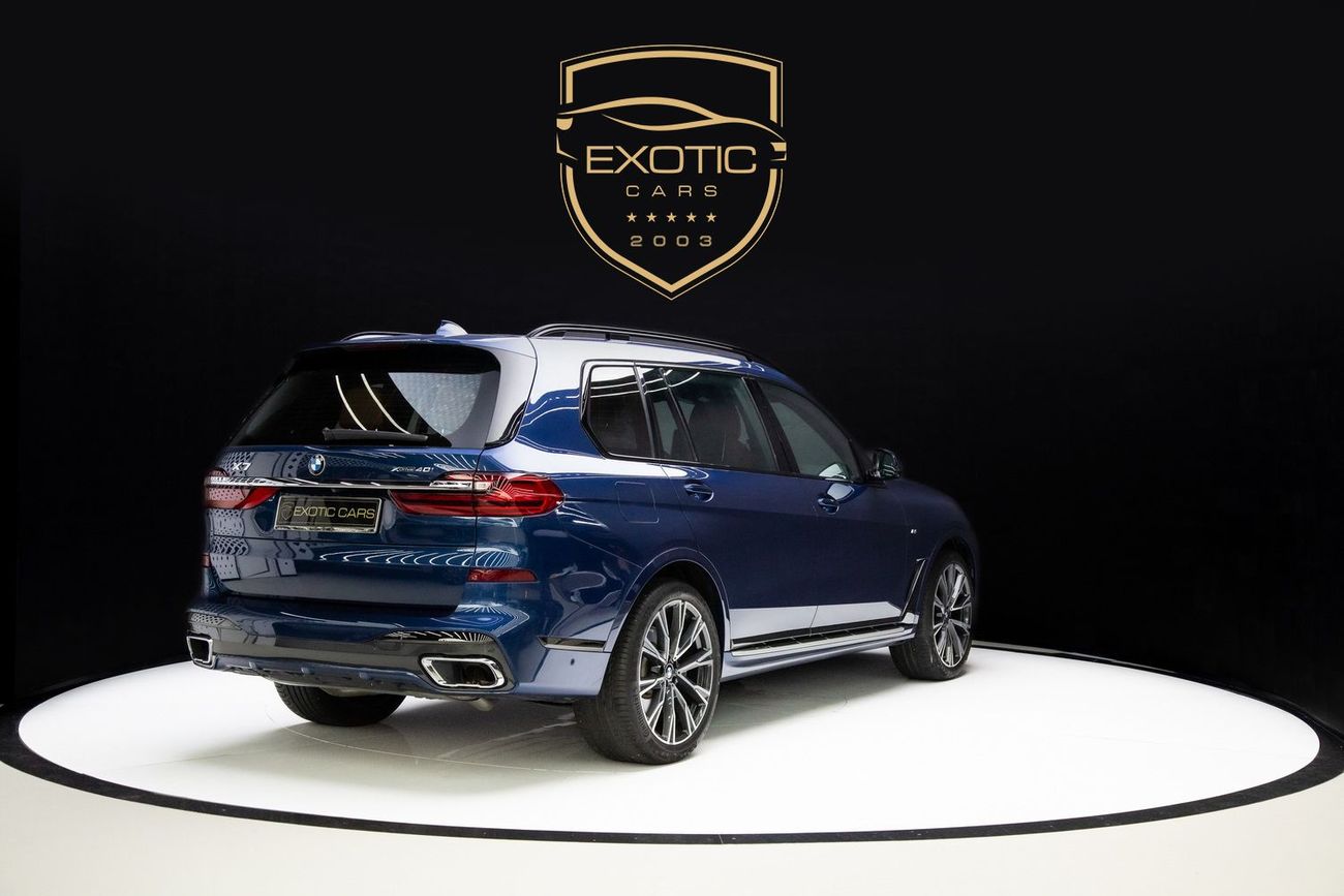 BMW X7 xDrive40i Luxury M Sport Package 3.0L