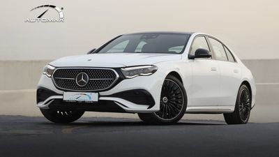 Mercedes Benz E300 AMG EQ Boost 2.0T RWD GCC 2026 With 2 Years Unlimited Mileage Warranty At Official Dealer