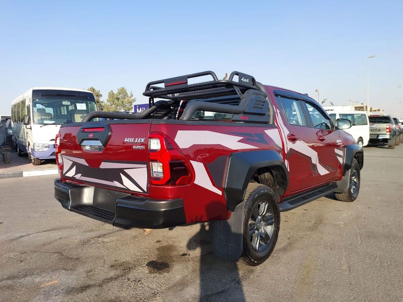 Toyota Hilux (RAMADAN OFFER) TOYOTA HILUX PICKUP RHD 2023 MODEL 2.8 L DIESEL AUTOMATIC(PM95545)