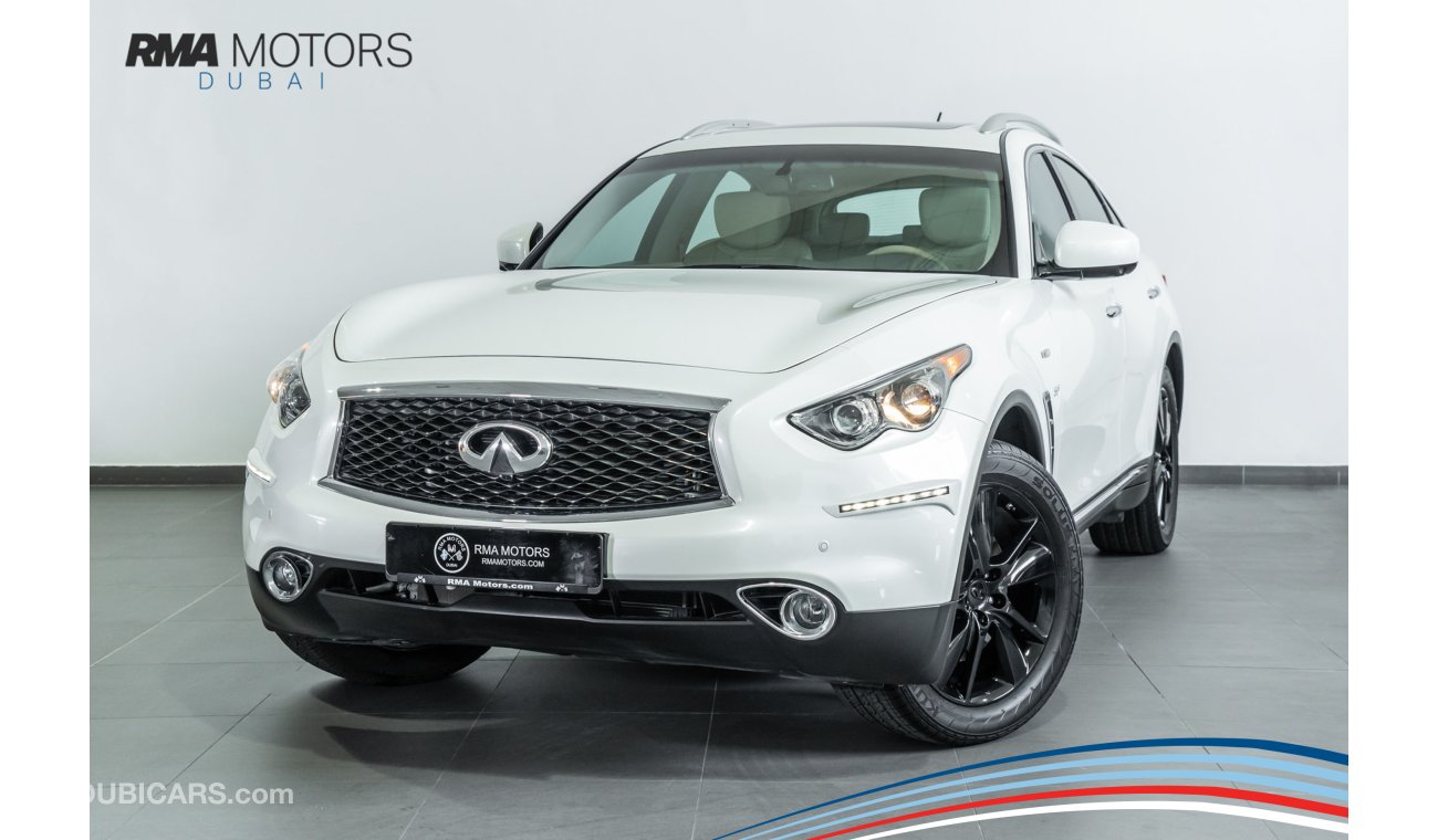 Infiniti QX70 2017 Infiniti QX70 3.7L V6 / Full Infiniti Service History & 5 Year Infiniti Warranty