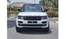 Land Rover Range Rover Vogue Supercharged Free registration  warranty gcc specs