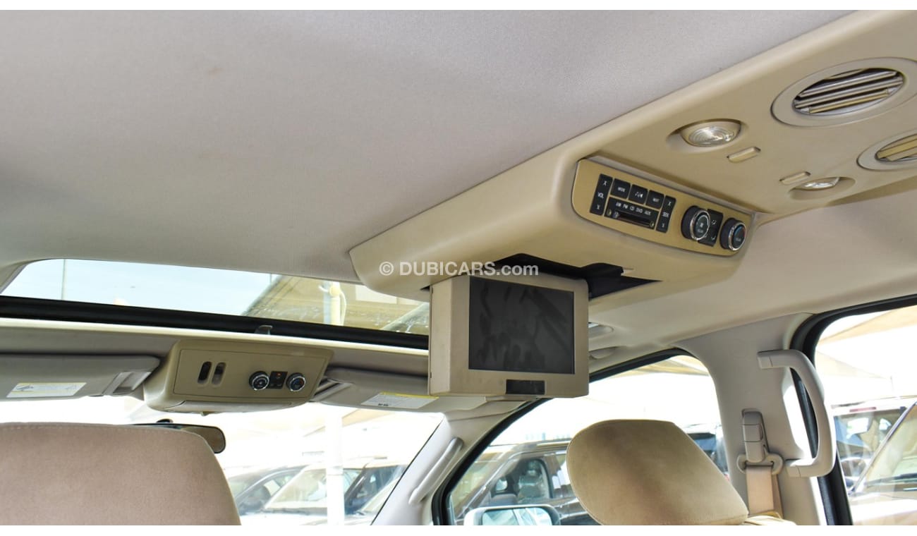 Nissan Armada SE, 2011 Gulf model, number one, cruise control slot, sensor wheels, rear camera, rear spoiler, in e