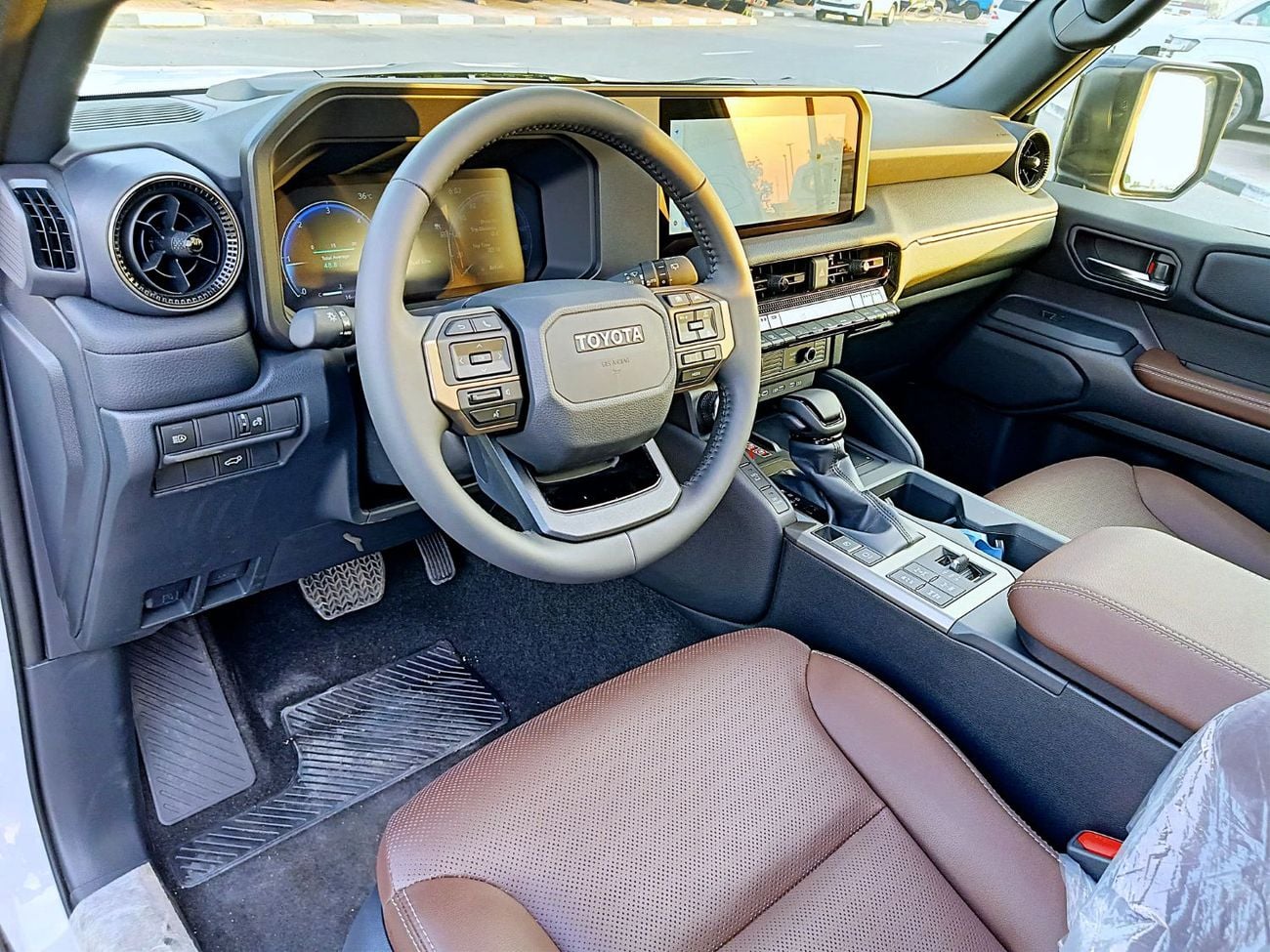 Toyota Prado Toyota Prado Adventure 2.8l diesel A/T 4WD White color inside Brown 2026 Model