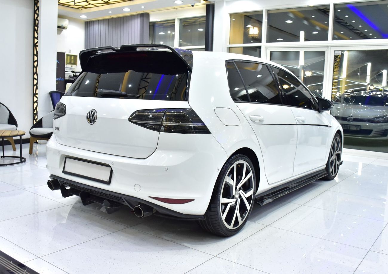 Volkswagen Golf GTI EXCELLENT DEAL for our Volkswagen GTi ( 2014 Model ) in White Color GCC Specs