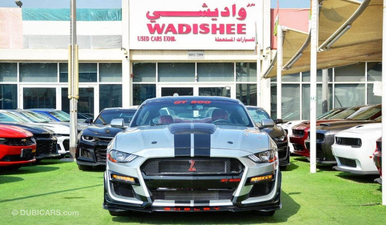 فورد موستانج SOLD!!!!!!!Mustang Eco-Boost V4 2.3L 2020/ Shelby Kit/ Leather Interior/Low Miles/Excellent Conditio