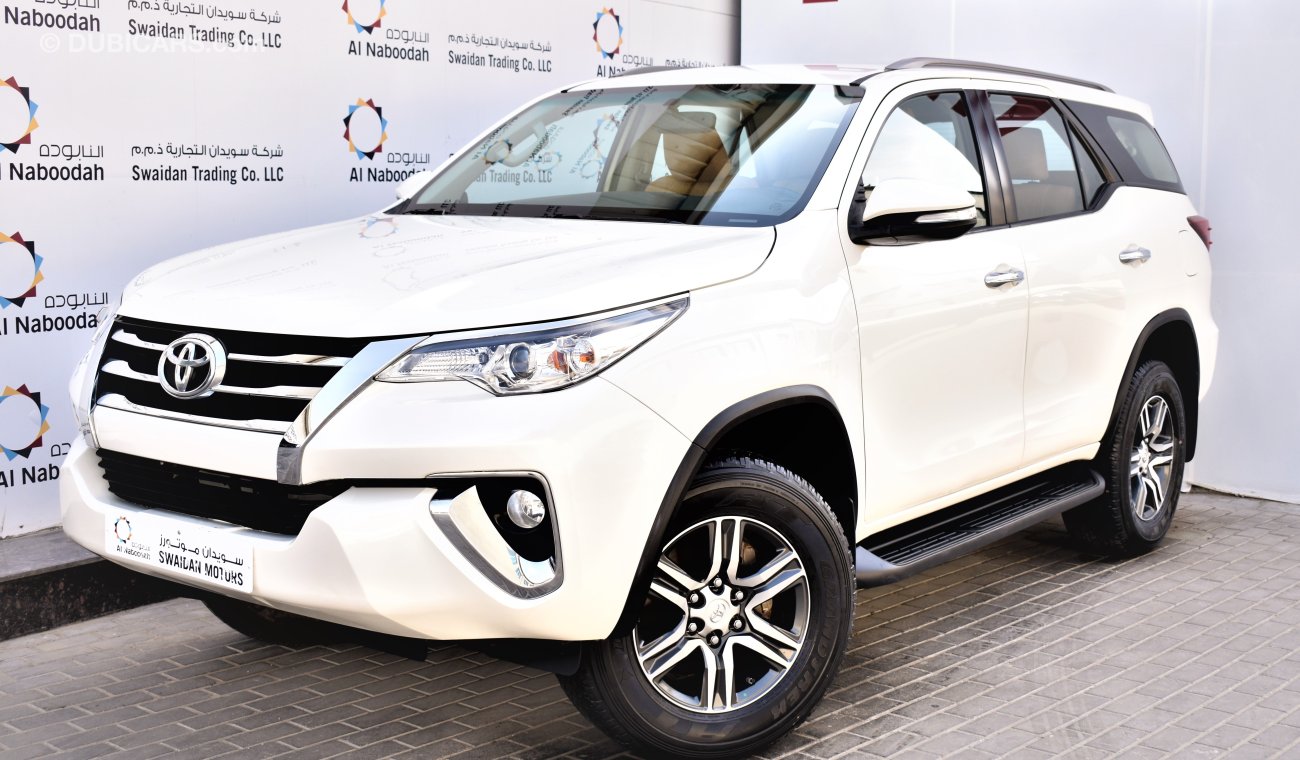 Toyota Fortuner 2.7L EXR 2017 GCC SPECS DEALER WARRANTY