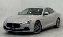 مازيراتي جيبلي S Q4 3.0L (410 HP) 2016 Maserati Ghibli S Q4, Full Service History, Carbon Fiber Package, Excellent