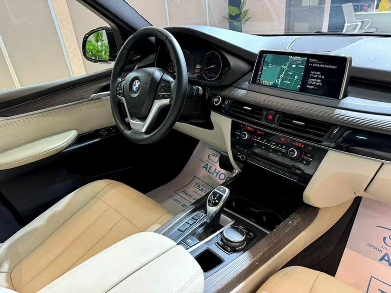 بي أم دبليو X5 ELITE BROWN V6 || GCC || TOP RANGE || FREE ACCIDENTS || SCREENS || LOW MILEAGE