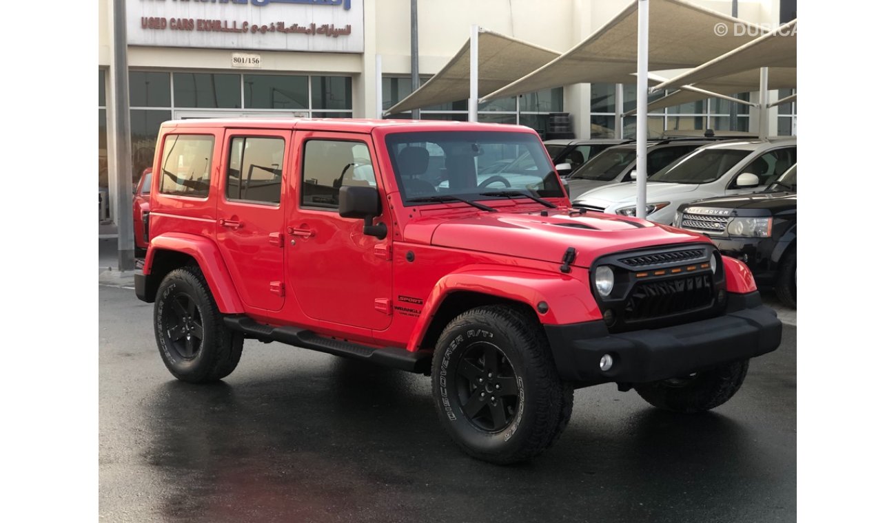 Jeep Wrangler Jeep Wrangler model 2013 car prefect condition full option low mileage