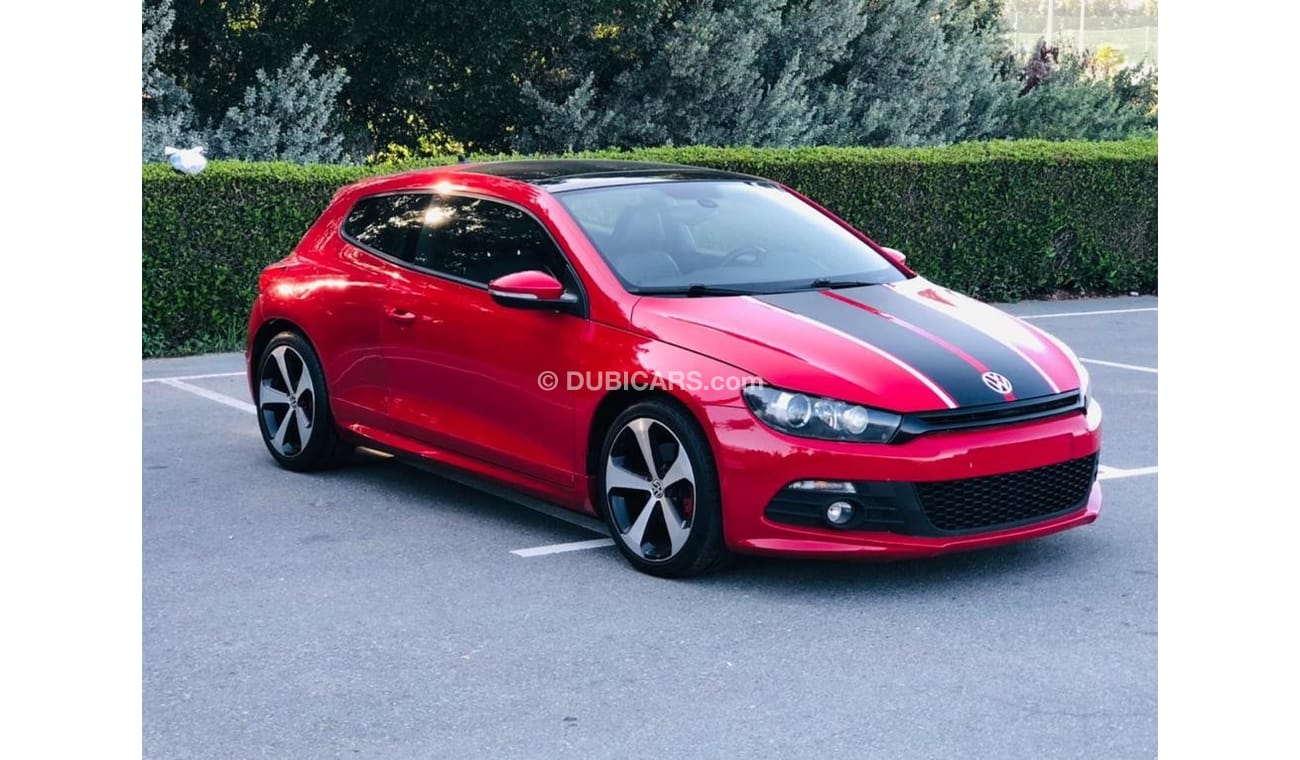 Volkswagen Scirocco R-Line MODEL 2014 GCC CAR PREFECT CONDITION INSIDE AND OUTSIDE FULL OPTION PANORAMIC ROOF LEATHER SE