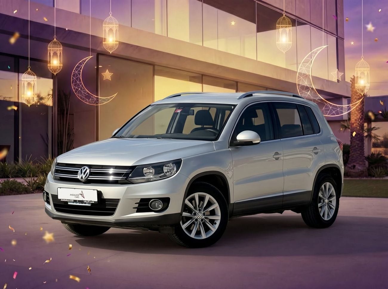 Volkswagen Tiguan !! EID SALE !! 1 YEAR FREE WARRANTY !!  VOLKSWAGEN TIGUAN 1.4L TSI A/T | 2016 | GCC SPECS