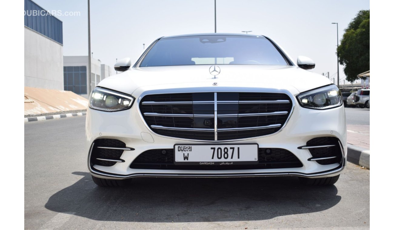 Mercedes-Benz S 500 2021 GCC SPECS WARRANTY AND SERVICE CONTRACT FROM GARGASH