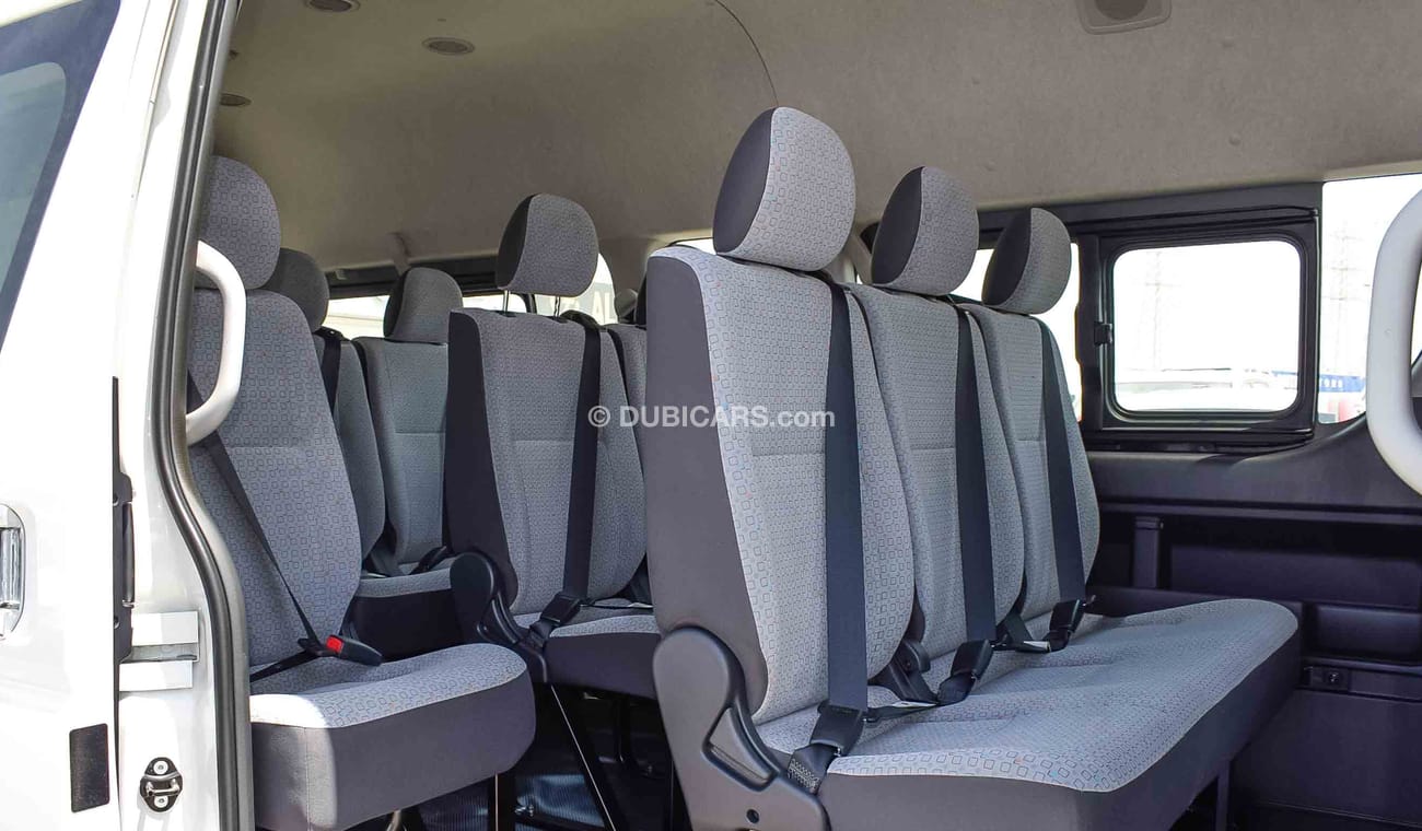 Toyota Hiace HIROOF GL  15 SEATR PETROL   MODEL 2020 MAUANL TRANSMISSION ONLY FOR EXPORT