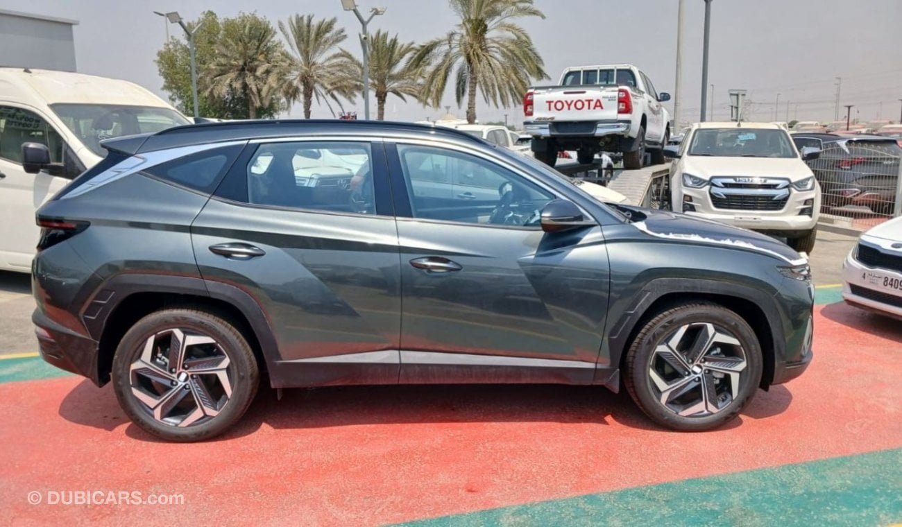 هيونداي توسون Hyundai Tucson 2023 model Amazon Gray Color FWD 1.6L Turbo Petrol ⛽️ with Panorama & Push Start