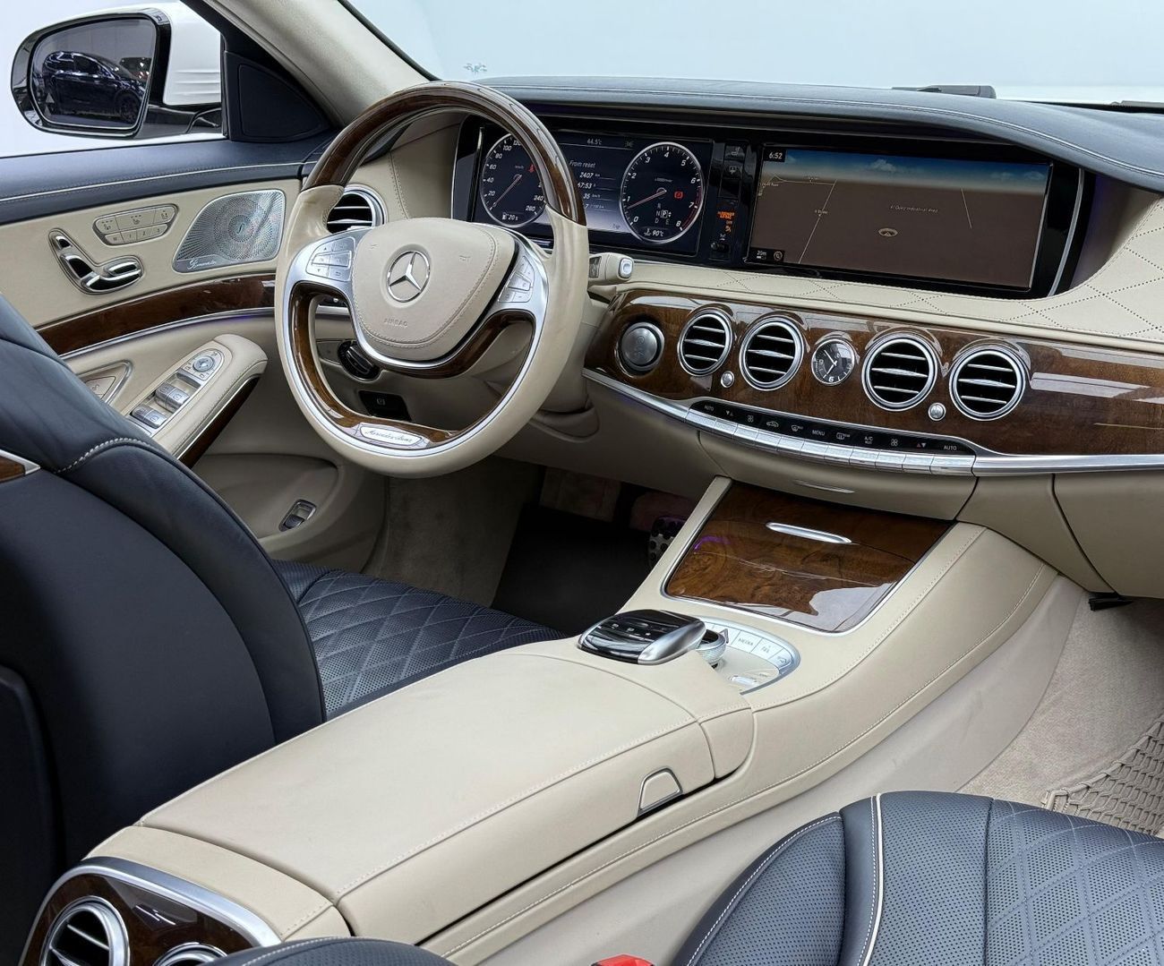 مرسيدس بنز S 500 AMG 4.7L 2015 Mercedes Benz S 500 AMG 4MATIC, Warranty, Full Service History, Excellent Condition, G