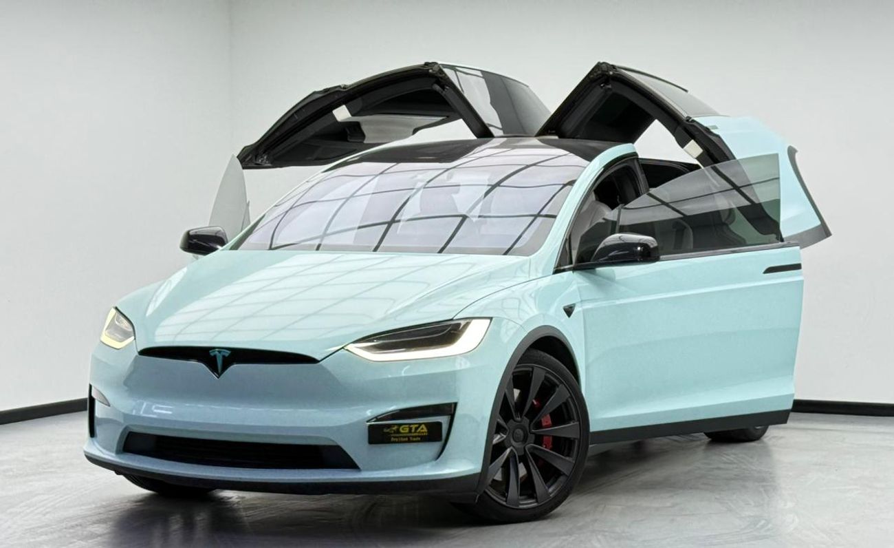 Tesla Model X Plaid (AWD) 2023 Tesla Model X ,Tesla Warranty Battery&Drive Unit Warranty+Full Service History ,GCC