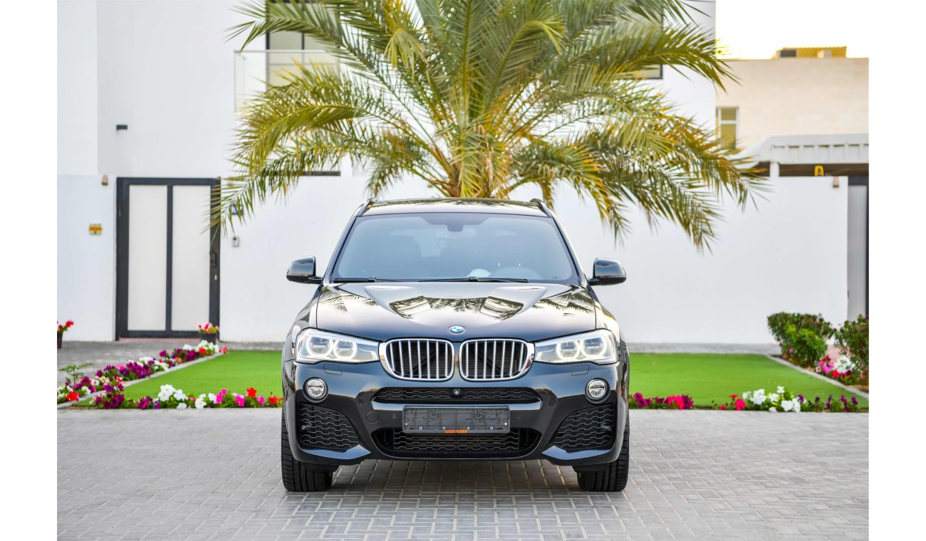 بي أم دبليو X3 28iXDrive M-Kit - Fully Agency Serviced! - 47,000kms - Fully Loaded! - AED 2,233 PM! - 0% DP