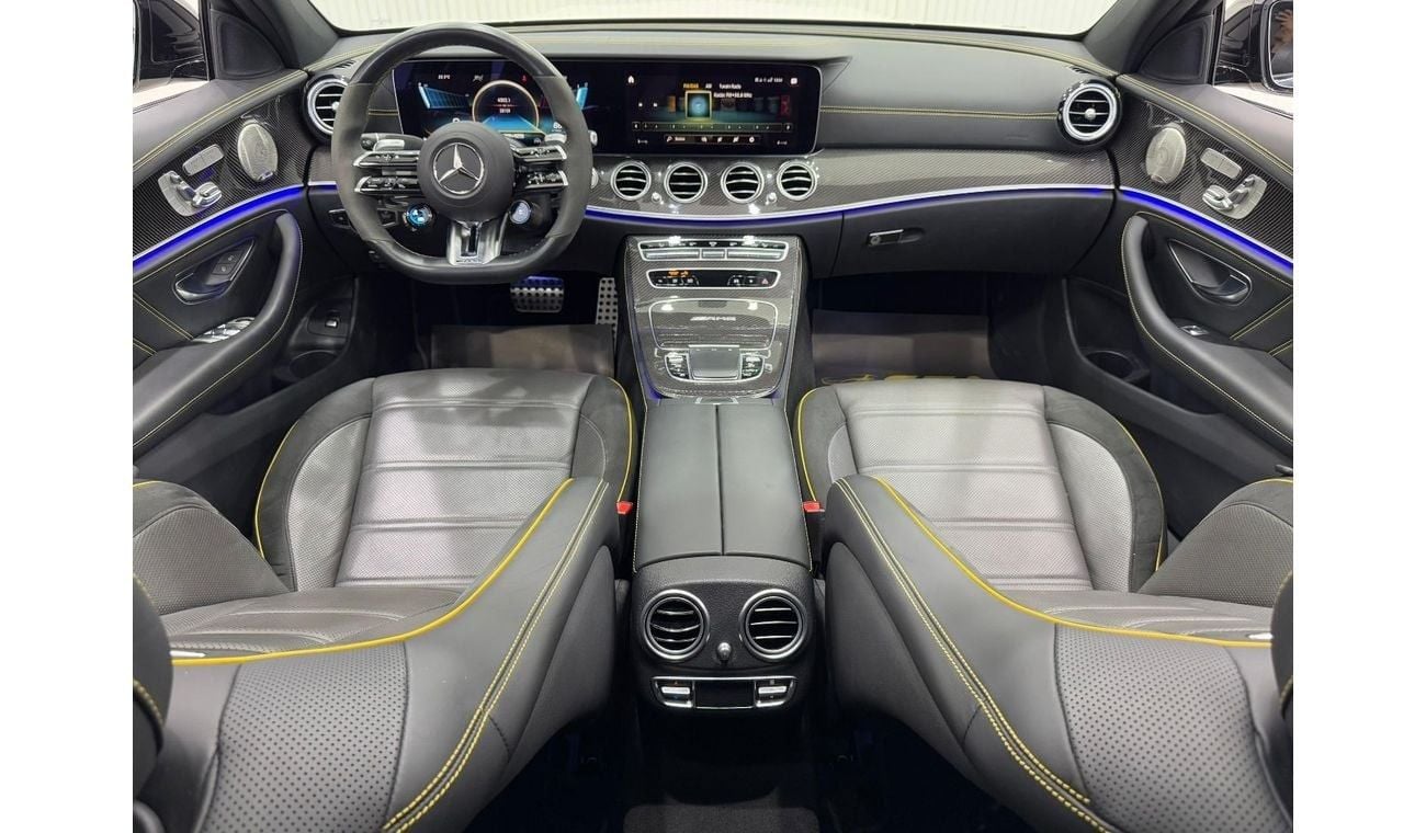 مرسيدس بنز E 63S AMG 4MATIC+ 2022 Mercedes Benz E63s AMG 4MATIC+, 2027 Mercedes Warranty + Service Pack, Fully Loaded