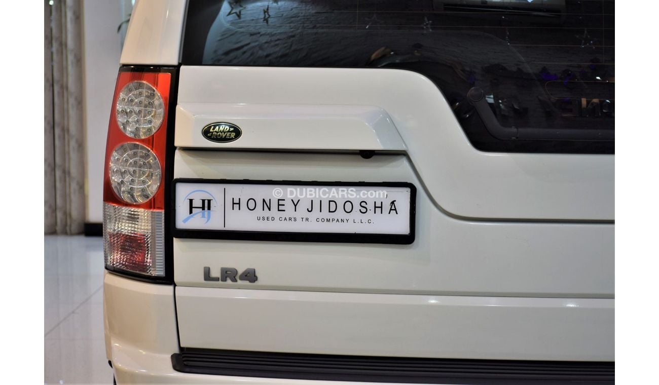 Land Rover Discovery EXCELLENT DEAL for our Land Rover LR4 HSE 2010 Model!! in White Color! GCC Specs