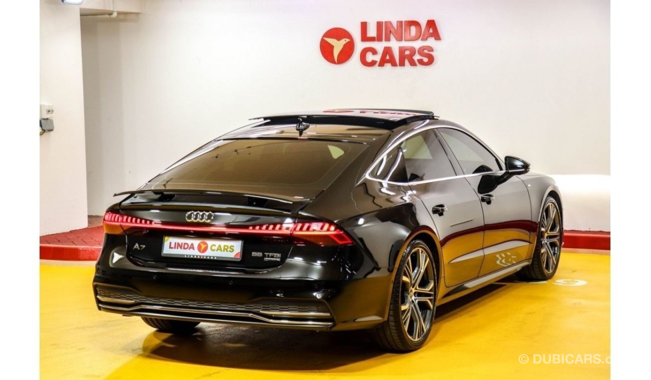 Audi A7 RESERVED ||| Audi A7 S-Line 55 TFSI 2019 GCC under Agency Warranty with Flexible Down-Payment.