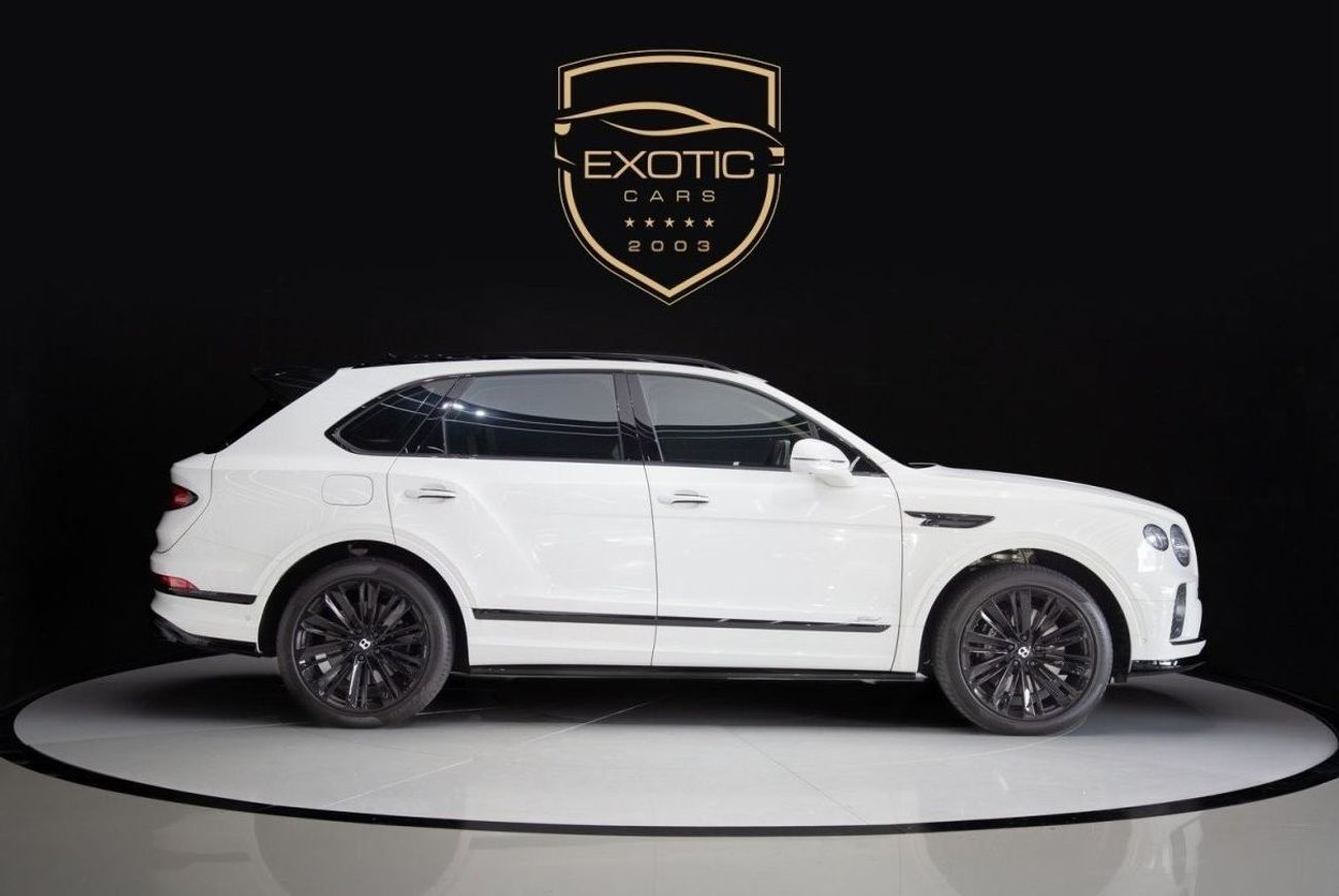 بنتلي بينتايجا Bentley Bentayga Speed Black Edition W12