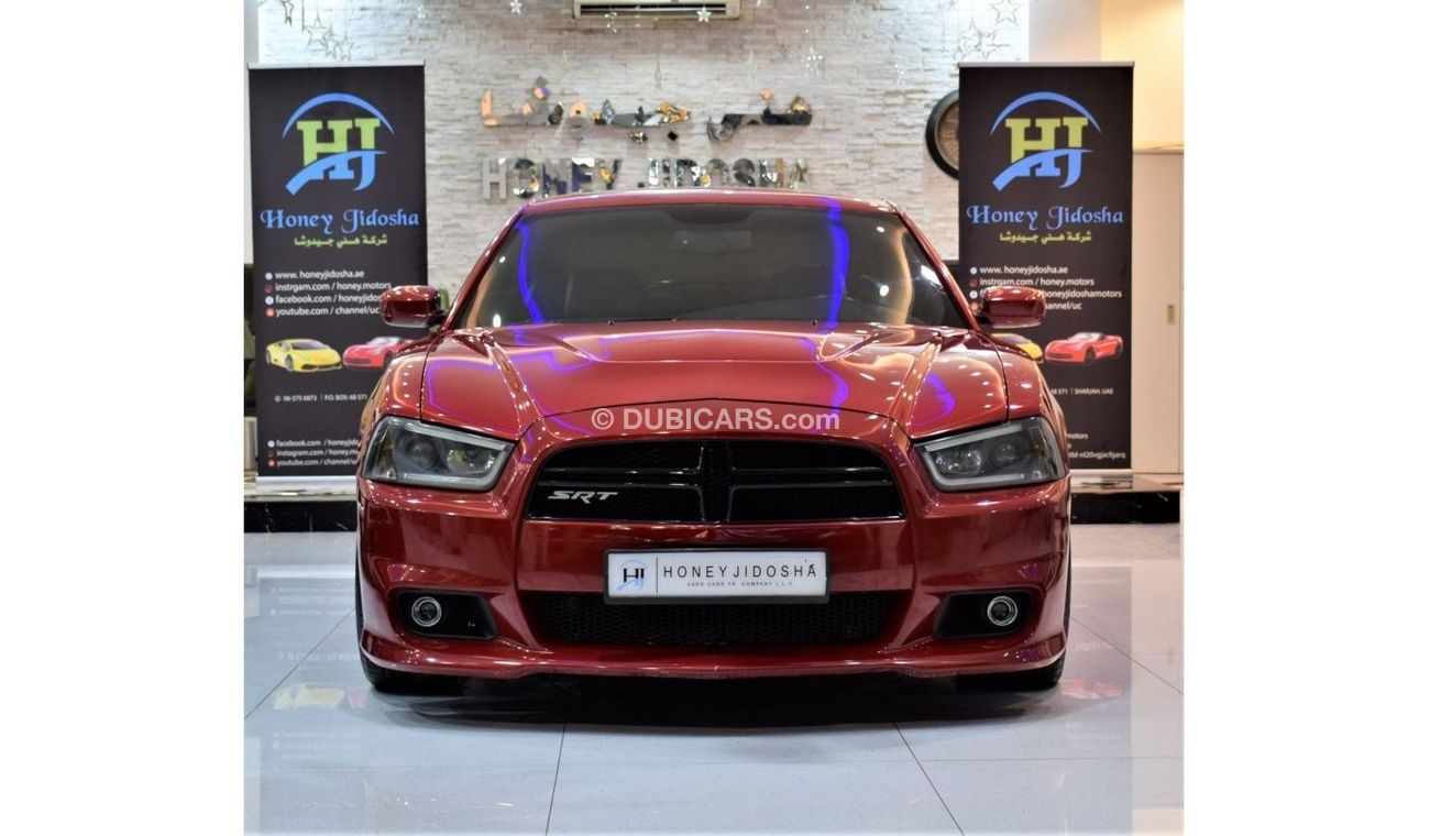 دودج تشارجر EXCELLENT DEAL for our Dodge Charger SRT 6.4L HEMI 2014 Model!! in Red Color! GCC Specs