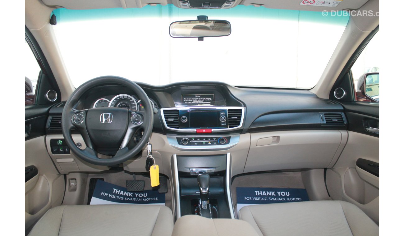 Honda Accord 2.4L EX 2016 SUNROOF CRUISE CONTROL DEALER WARRANTY AND FREE INSURANCE