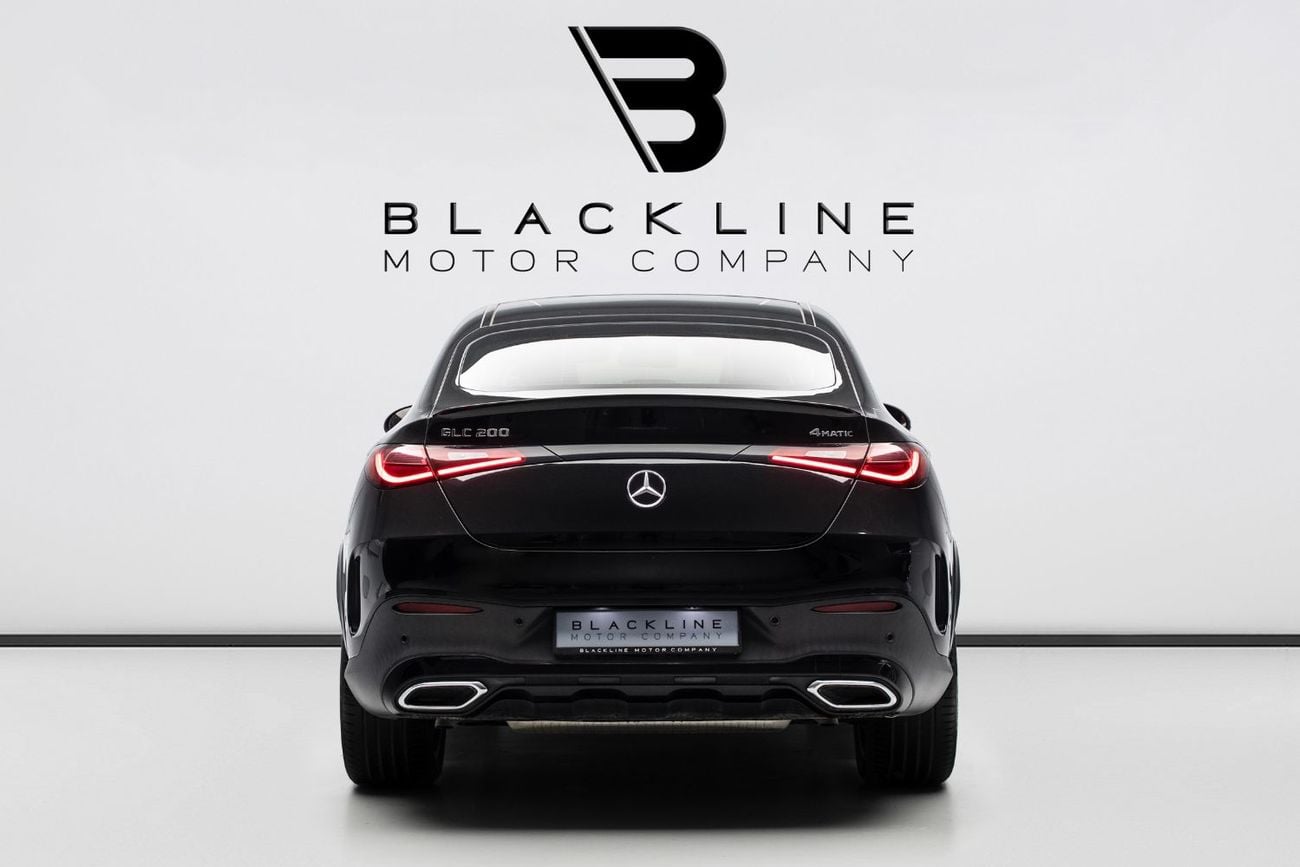 Mercedes Benz GLC200 PREMIUM PLUS BUY NOW, PAY 2027 | THE BLACKLINE STANDARD | Mercedes Warranty + Service Contract, GCC