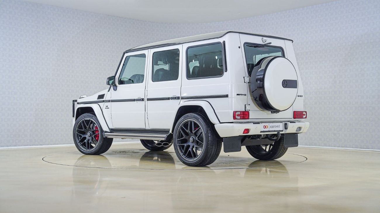 Mercedes-Benz G 63 AMG | AED 6,458 PM | Up to 3 Years Unlimited Warranty | GCC