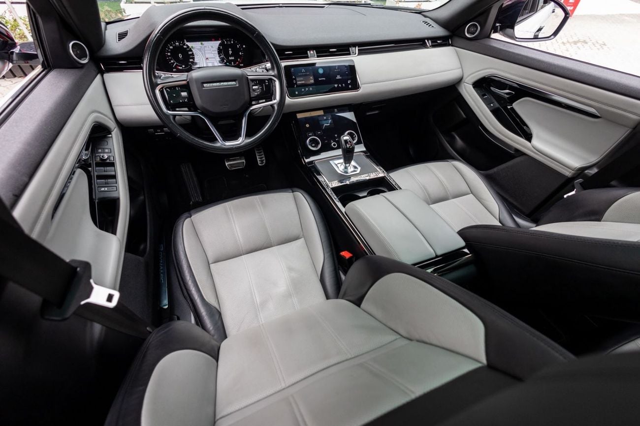 Land Rover Range Rover Evoque P250 R-Dynamic SE 2.0L Land Rover Range Rover Evoque 2021 GCC specs for 1,657.00 AED monthly