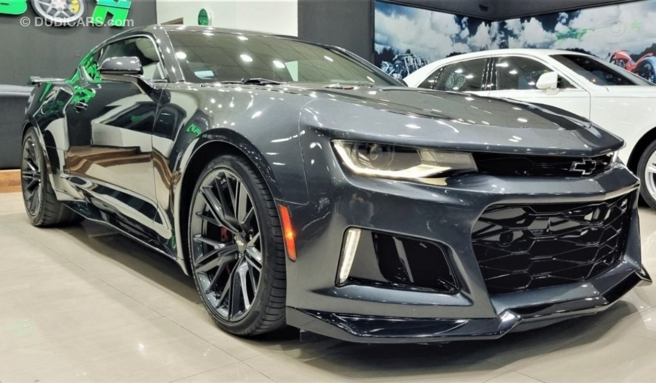 شيفروليه كامارو CHEVROLET CAMARO ZL1 2017 GCC SPECS MODIFIED FROM SUBZERO 720+HP FOR 155K AED ONLY