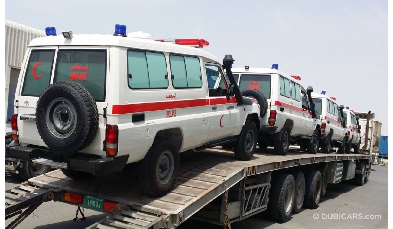 تويوتا لاند كروزر هارد توب 4.2L MT Ambulance  Diesel 2021MY