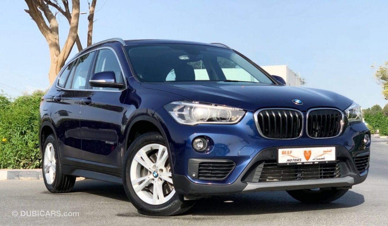BMW X1 GCC-S DRIVE 20i A-2017-EXCELLENT CONDITION -BANK FINANCE AVILABLE-WARRANTY