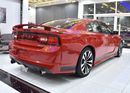 Dodge Charger EXCELLENT DEAL for our Dodge Charger SRT8 6.4 HEMI ( 2014 Model ) in Red Color GCC Specs