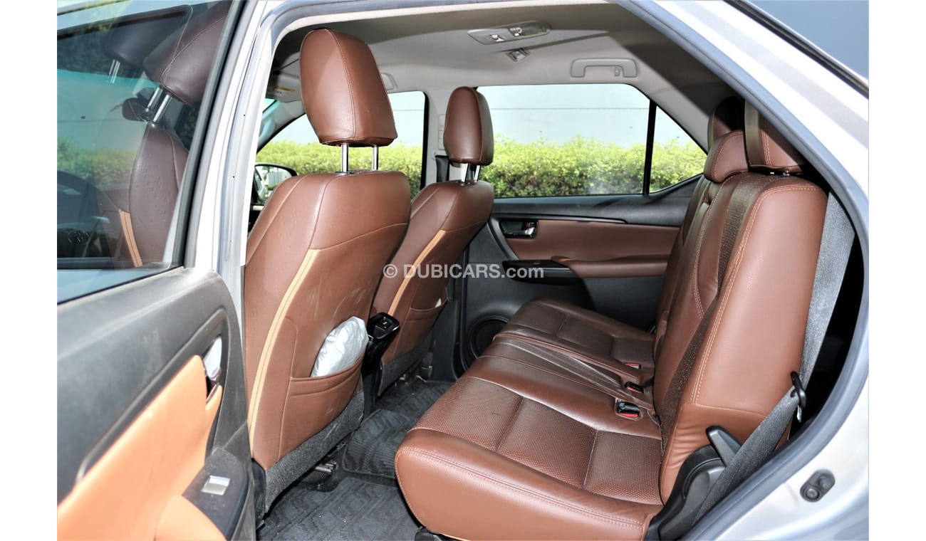 Toyota Fortuner EXR TOYOTA FORTUNER 4 CYLINDER 2018 ONLY 48000 KM