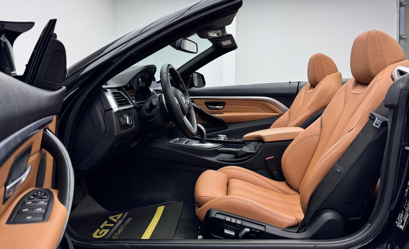 BMW 430i M Sport 2.0L 2019 BMW 430i M-Sport Convertible, Warranty, Full BMW Service History, GCC