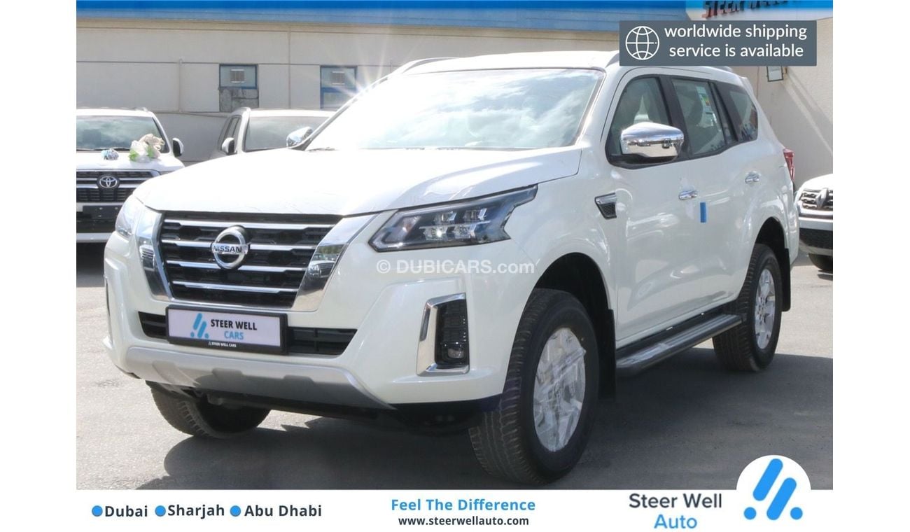 Nissan XTerra 2022 | 2.5 PETROL - 4WD 7AT TITANIUM - 7” TFT DISPLAY - REMOTE ENGINE START - 4WD - EXPORT ONLY