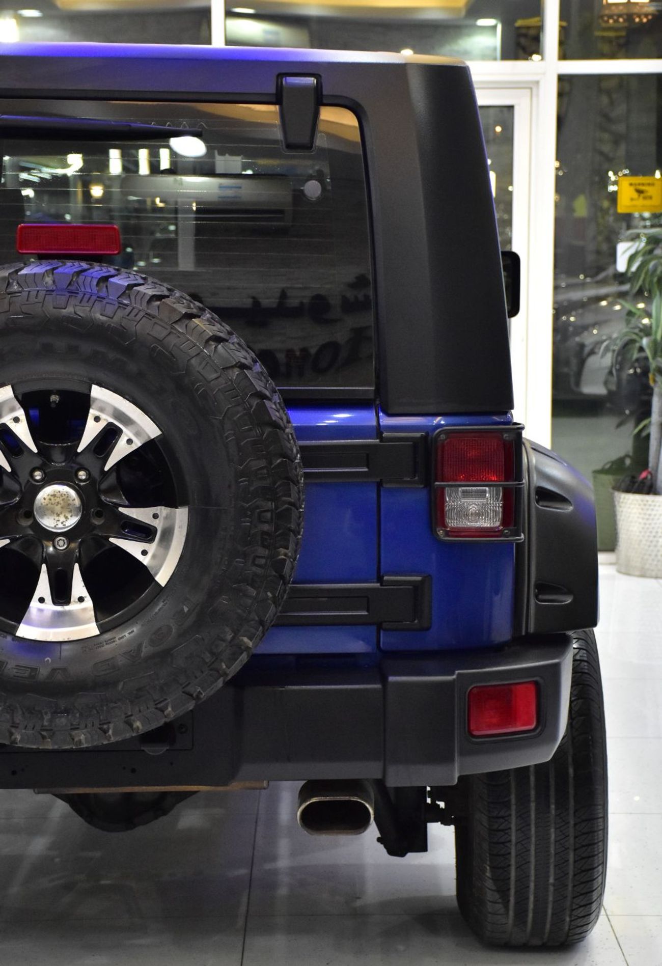 Jeep Wrangler EXCELLENT DEAL for our Jeep Wrangler Sahara ( 2009 Model ) in Blue Color GCC Specs